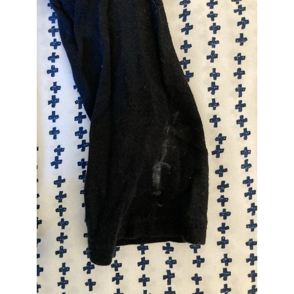 4T Old Navy girl clothes - 1 piece long sleeved shirt | black outer space theme